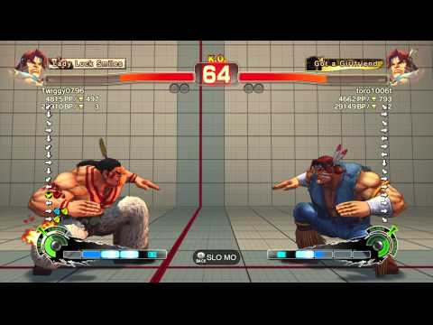 SSFIVAE~ T.Hawk (Twiggy0796) vs.  T.Hawk (toro1006t) HD