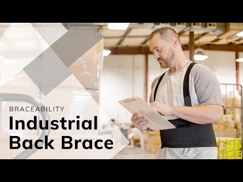 Industrial Work Back Brace for Heavy Lifting