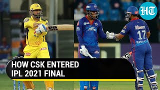 IPL 2021: Dhoni's cameo seals finals berth for CSK with win over DC