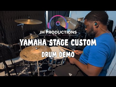 Yamaha Stage Custom Drum Demo