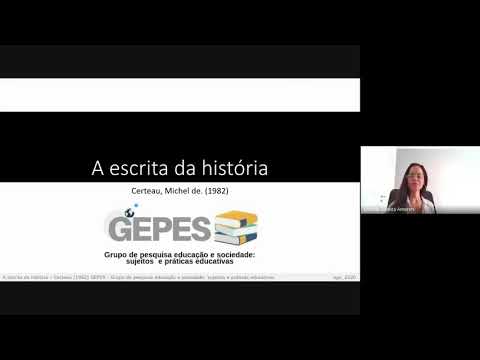 "A Escrita da História" de Michel de Certeau