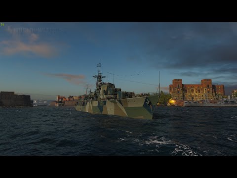 World of Warships | Tier X Tech Destroyer - Daring (possibly the best tactical ship)