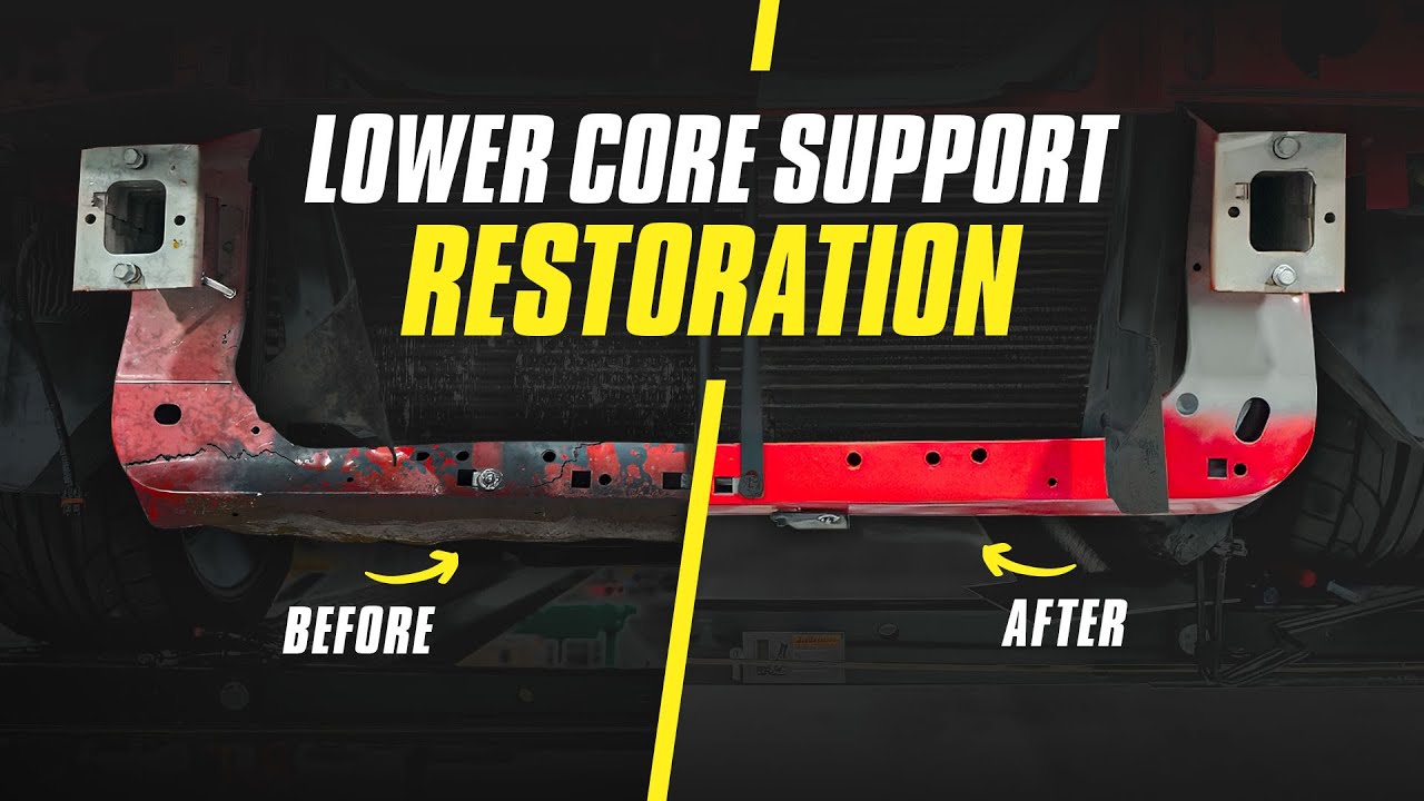 Factory-like Lower Core Support Repair | Fox Body, SN95, & New Edge Mustang