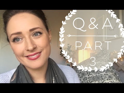 Q&A PART 3 | PREGNANCY VLOGS? MAKE-UP ROUTINE? FAVOURITE YOUTUBERS? Video