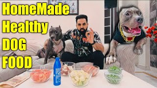 What I feed my American bully Dog | Homemade Dog Food Diet | Harpreet SDC
