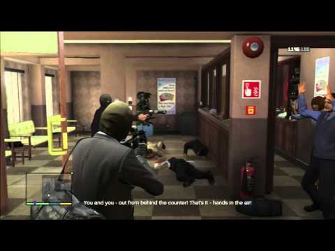 Grand Theft Auto V (GTA 5) Walkthrough Part 74: The Paleto Score "PS3 Gameplay" (HD)