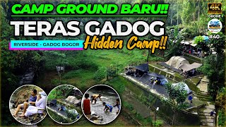 TERAS GADOG PUNCAK‼️ CAMPING GROUND BARU DI BOGOR  | Camping 4K #campingkeluarga