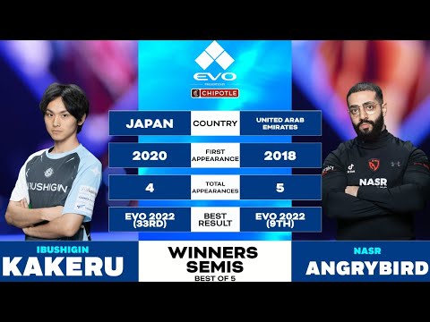 EVO 2023 SF6 WINNERS SEMI-FINALS MATCH 1 [KAKERU VS ANGRY BIRD]