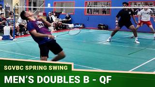 SGVBC Spring Swing | Open Doubles | QF | Alexander Gonsalves/Shreyas Kotian vs Kitt Huang/Lingga Lie