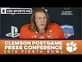 Clemson Postgame Press Conference: 2019 FIesta Bowl | CBS Sports HQ