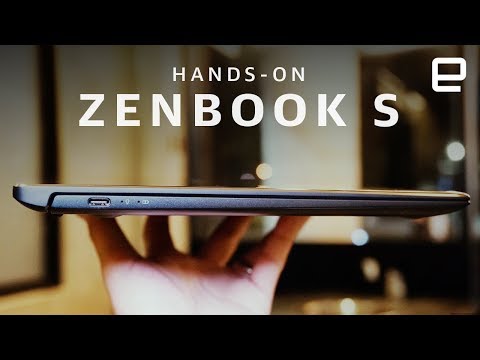 ASUS ZenBook S Hands-On at Computex 2018