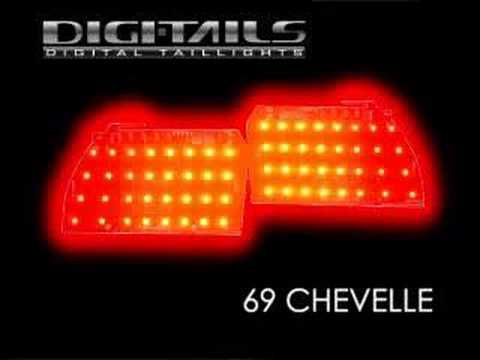 Digi-Tails 1969 Chevelle Sequential LED Tail Lights