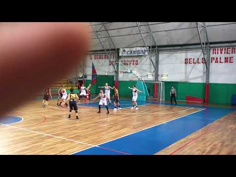 Highlights Samb Basket-Sutor Montegranaro: all’intervallo gli ospiti conducono per 30 a 37
