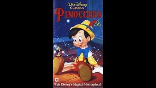 Closing to Pinocchio UK VHS (1995)