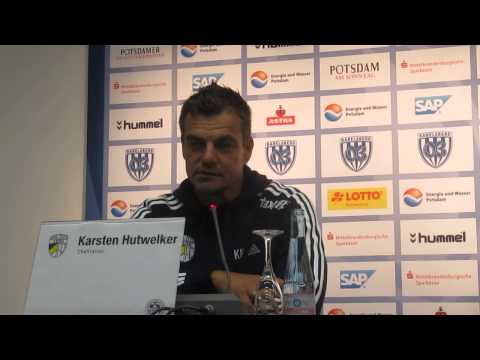 Karsten Hutwelker ist sauer - Babelsberg gegen Jena 2:2