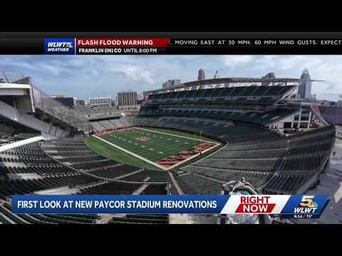 First Look Inside Paycor Stadium Renovations