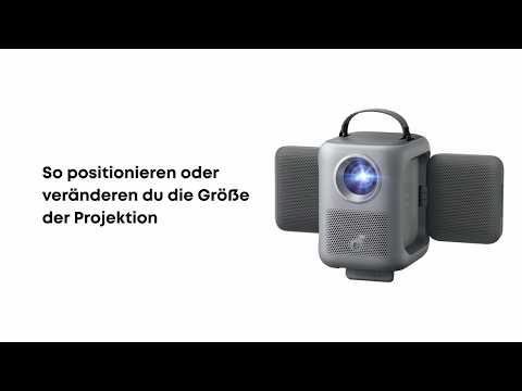 So positionieren oder skalieren Sie die Projektion auf dem P1i