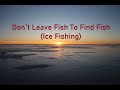 Video Thumbnail for Don't Leave Fish To Find Fish (Ice Fishing)