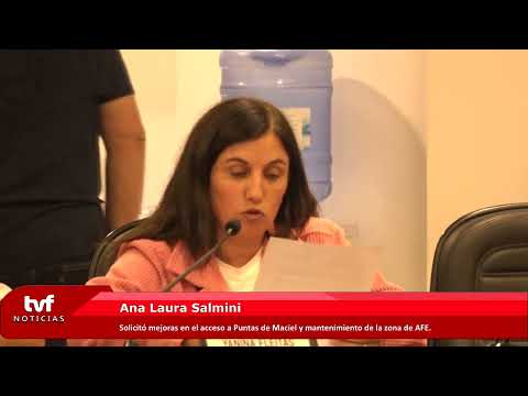 Ana Laura Salmini - Reclama mejoras en accesos a Punta de Maciel y mantenimiento en zona de AFE