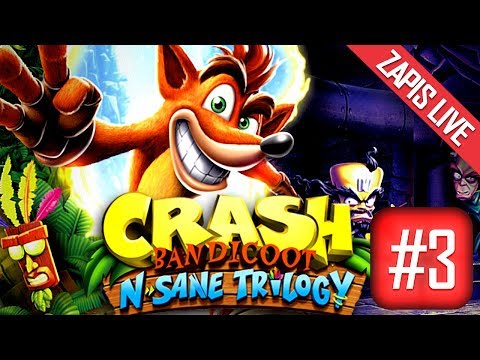 Crash Bandicoot N. Sane Trilogy - Czasówki - Wyspa trzecia / ZAPIS LIVE #3