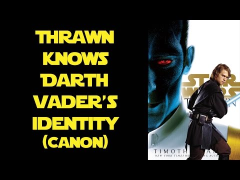 Thrawn Knows Darth Vader's True Identity (Canon)