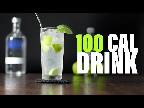THIS DRINK HAS UNDER 100 CAL (Super easy & tasty)