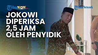 Diperiksa 2,5 Jam, Jokowi Penuhi Panggilan Penyidik hingga Jawab 10 Pertanyaan terkait Masa Kuliah
