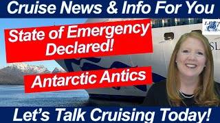 CRUISE NEWS! Santorini Earthquake Updates! Onboard Coral Princess! SuperBowl Spending