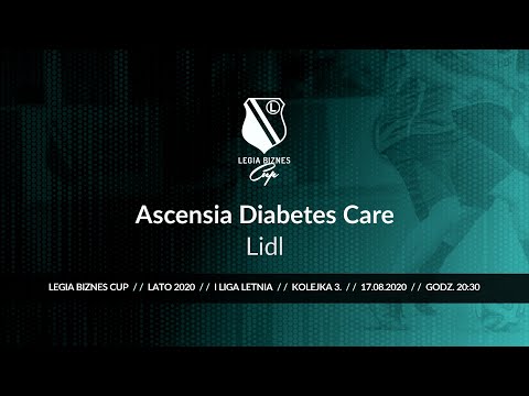 Skrót spotkania Ascensia Diabetes Care  - Lidl ( Legia Biznes Cup Lato 2020 )