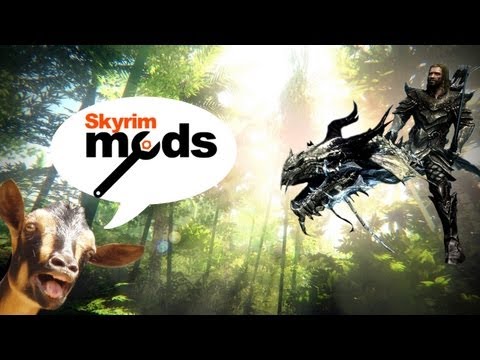 Tropical Dinosaurs vs Screaming Goats - Top 5 Skyrim Mods of the Week
