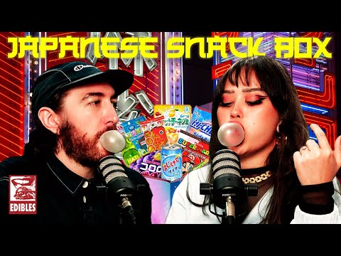 JAPANESE SNACK BOX | EDIBLES #1 | Food Based Comedy Podcast By The Mild High Club