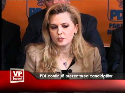 PDL continuă prezentarea candidaților