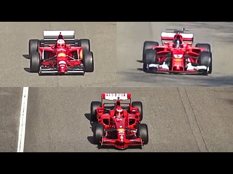 Ferrari Formula 1 Fly Bys HQ Sound in Monza - Ferrari Clienti 2022