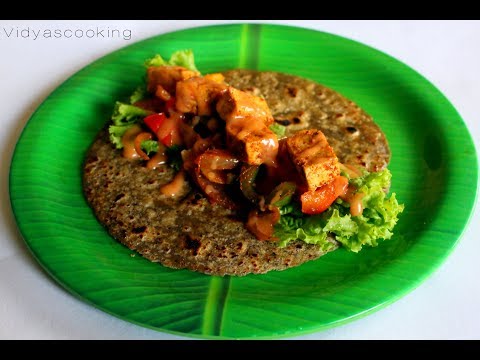 Gluten Free Tofu Wraps Recipe in Association with Somey's Kitchen