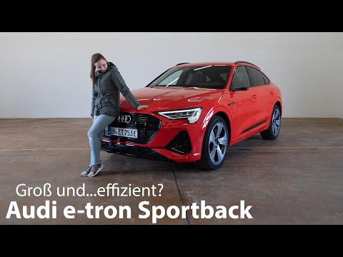 2020 Audi e-tron Sportback 55 quattro Test / Groß und...effizient? - Autophorie