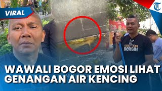 MASUK NERAKA! Wakil Wali Kota Bogor Ngamuk Lihat Genangan Air Kencing di Alun-Alun Kota