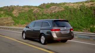 2014 Honda Odyssey EX-L Smokey Topaz Metallic - Driving Video | AutoMotoTV