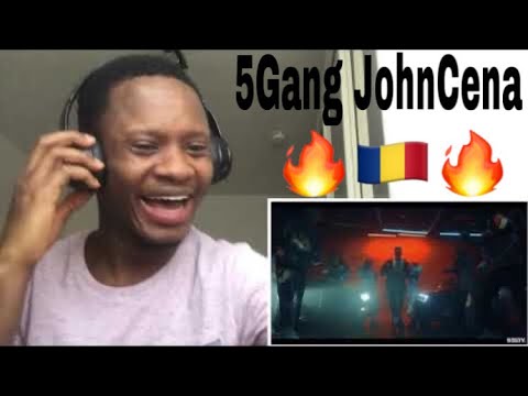 African React To 5Gang - John Cena (Official Video) 🔥🇷🇴