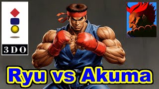 Ryu vs Akuma - SUPER STREET FIGHTER II Turbo