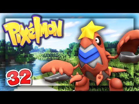 How to Train your Crawdaunt! | Pixelmon: Pokecentral | Episode 32