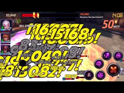 Marvel Future Fight: AB - SPEED DAY 163k | Gwenpool (T1) SOLO !!