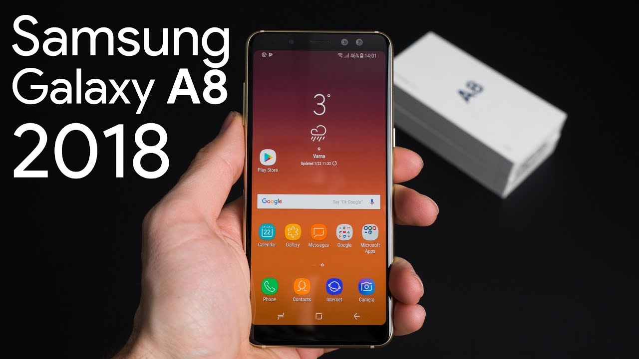 Samsung Galaxy A8 2018: unboxing and first look