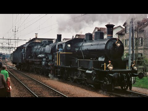 Preussen Dampf in der Schweiz vom 28.4.1974