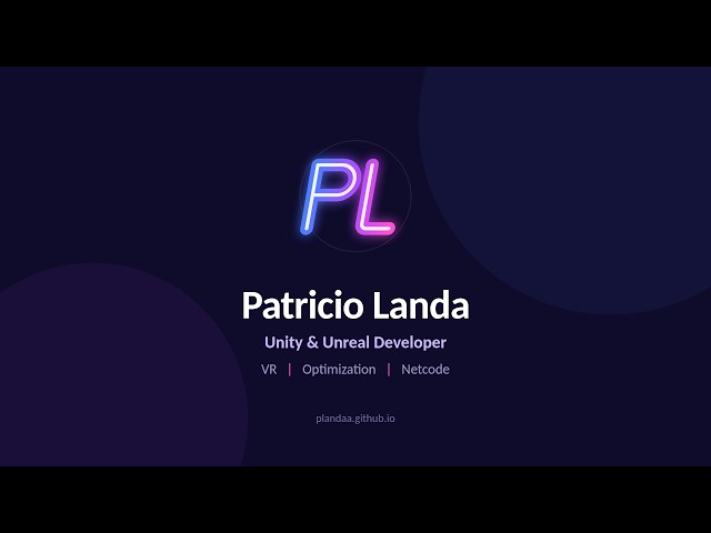 Unity 2D developers developer - Patricio L.'s portfolio image