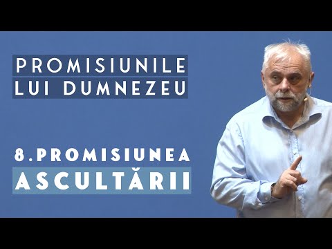Vladimir Pustan | 8. Promisiunea ascultării | PROMISIUNILE LUI DUMNEZEU | Ciresarii TV | 21-feb-2021