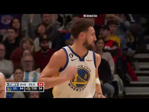 Klay Thompson vs Toronto Raptors | 2022-12-18