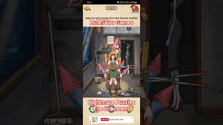 Nightmare Puzzles The Unknowns Level 47 Help the Girl Escape from Demon mother