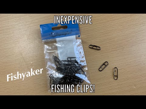 Inexpensive Fishing Lure Snap Clips! - Fishing Tackle Tips