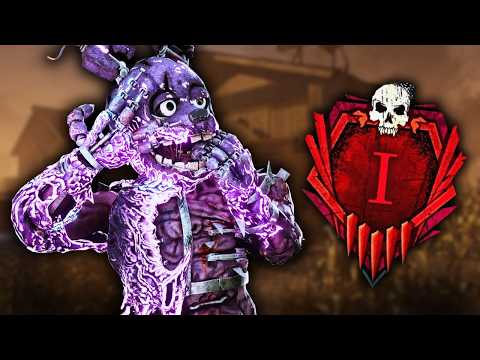 High Level Springtrap Gameplay - Dead By Daylight (No Commentary)