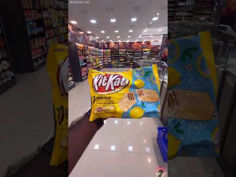 💛 YELLOW COLOR LA KIT KAT CHOCOLATE TA 🍫✨ - #shorts #trendingshorts #chocolate #candy
